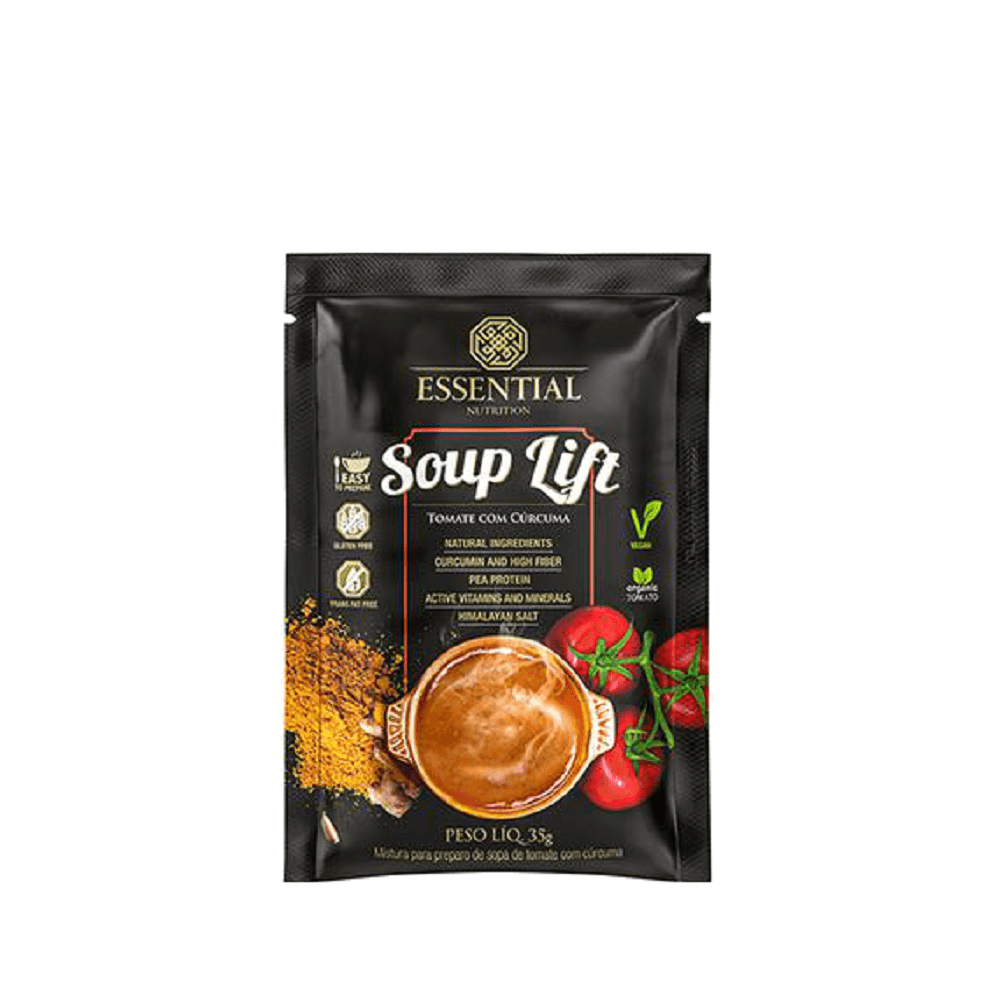 Soup Lift Tomate com Cúrcuma 35g Essential Nutrition