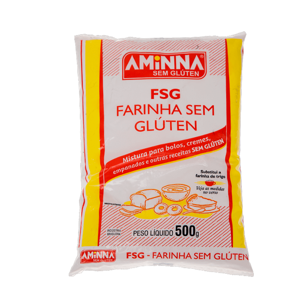 Farinha Sem Glúten 500g Aminna