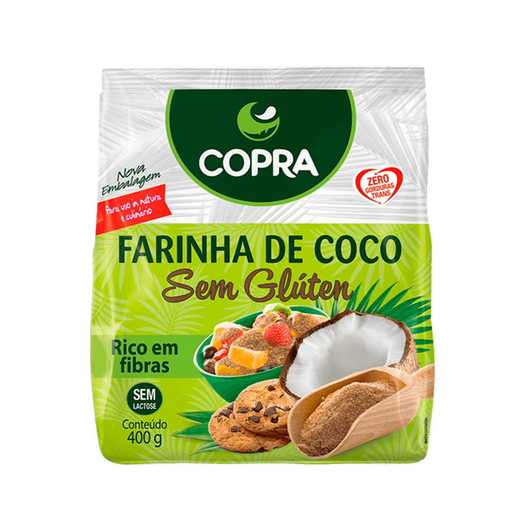 Farinha de Coco 400g Copra