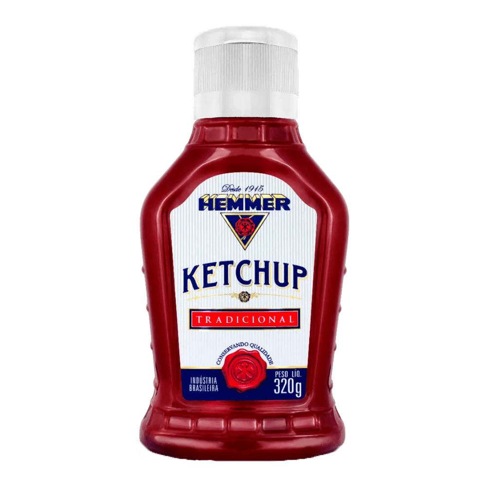 Ketchup Tradicional 320g Hemmer