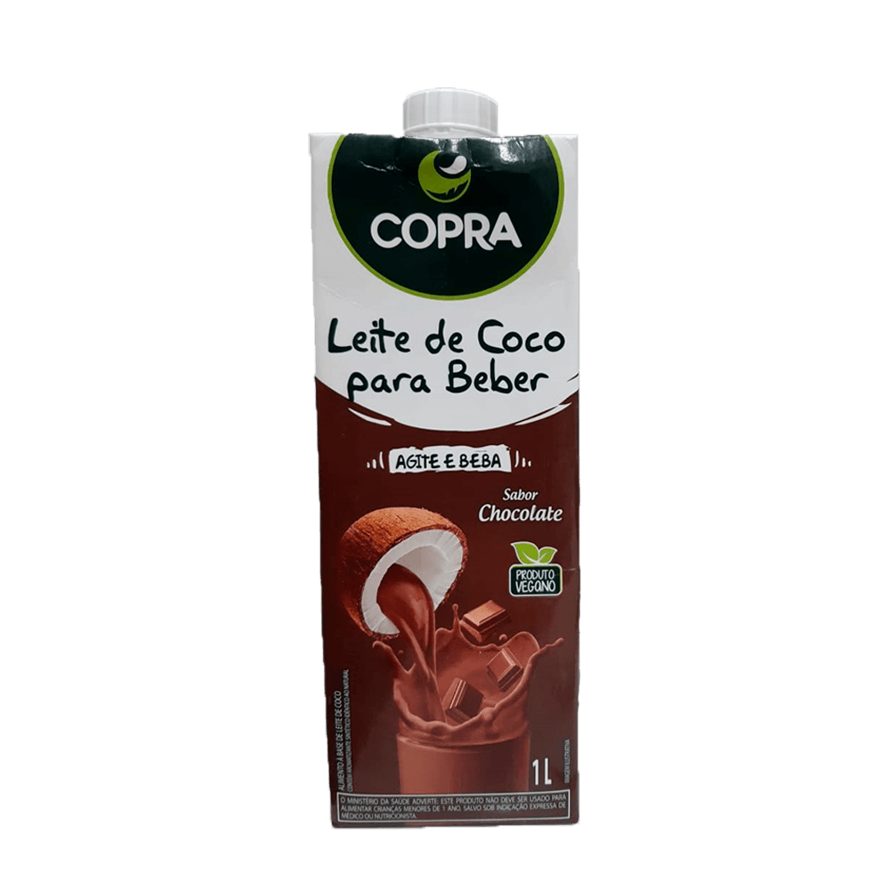 Leite de Coco para Beber Chocolate 1L Copra