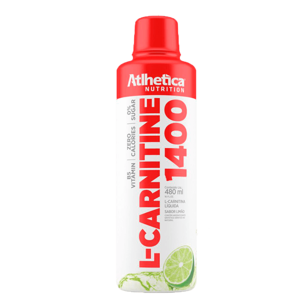 L-Carnitina 1400 Limão 480ml Atlhetica Nutrition