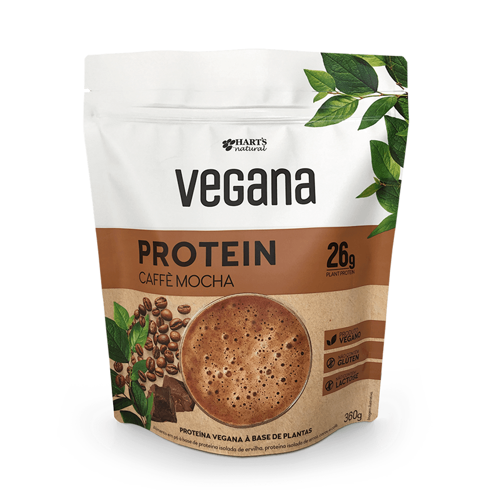 Proteína Vegetal Caffe Mocha 360g Harts Natural