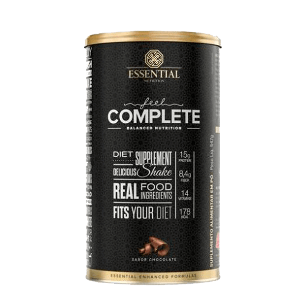 Feel Complete Shake Sabor Chocolate 547g Essential Nutrition