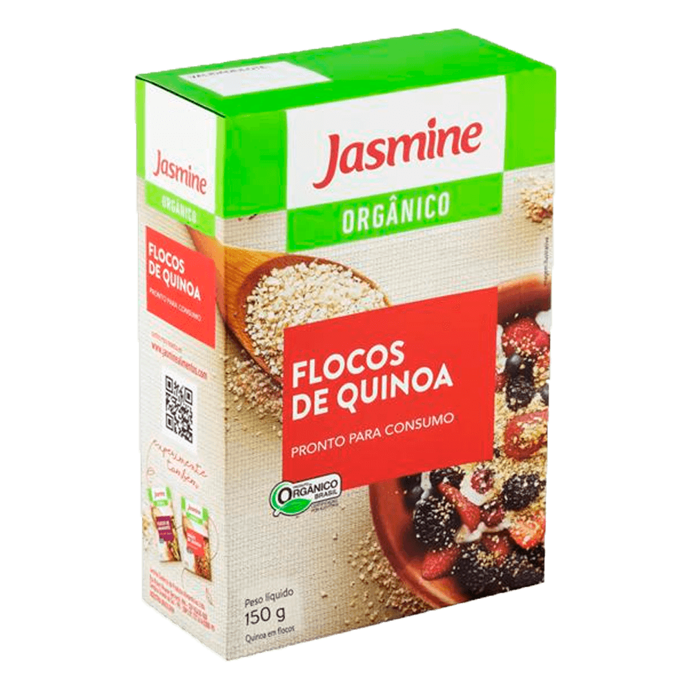 Flocos de Quinoa Orgânica 150g Jasmine