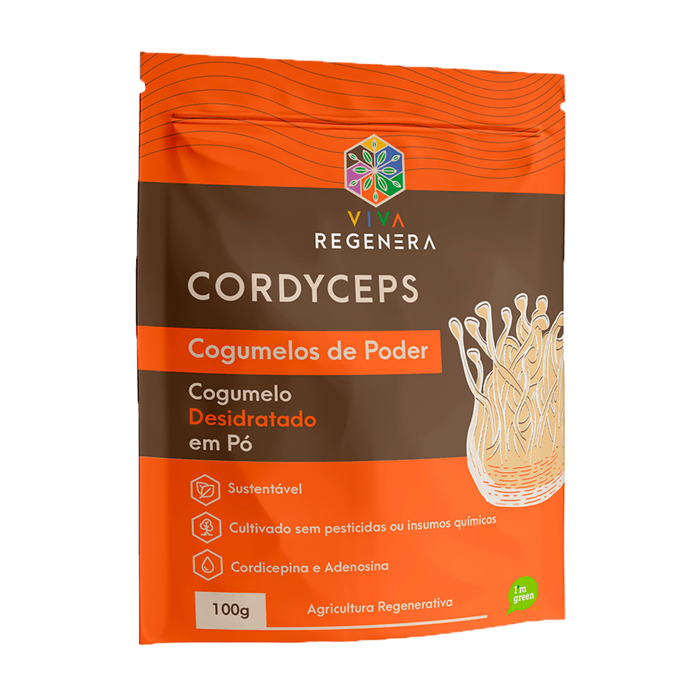 Cordyceps Cogumelos de Poder 100g Regenera
