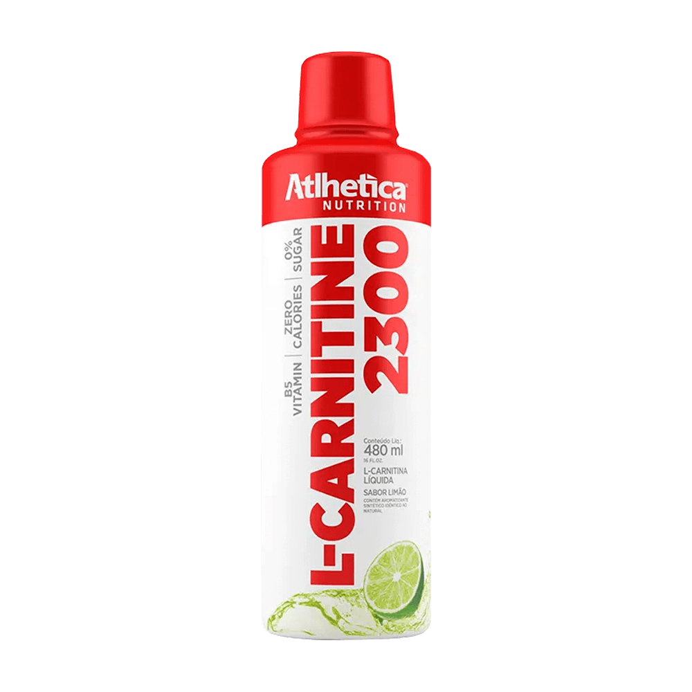 L-Carnitina 2300 Limão 480ml Atlhetica Nutrition