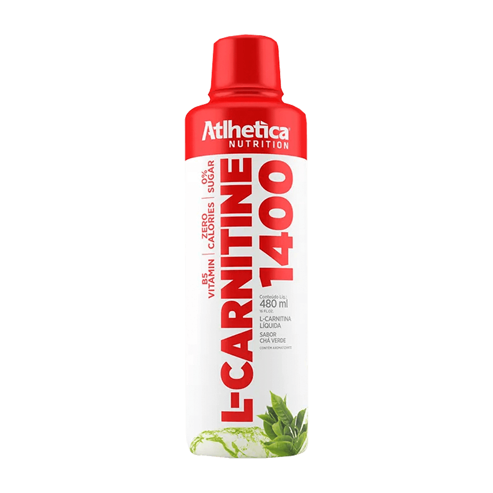 L-Carnitina 1400 Chá Verde 480ml Atlhetica Nutrition