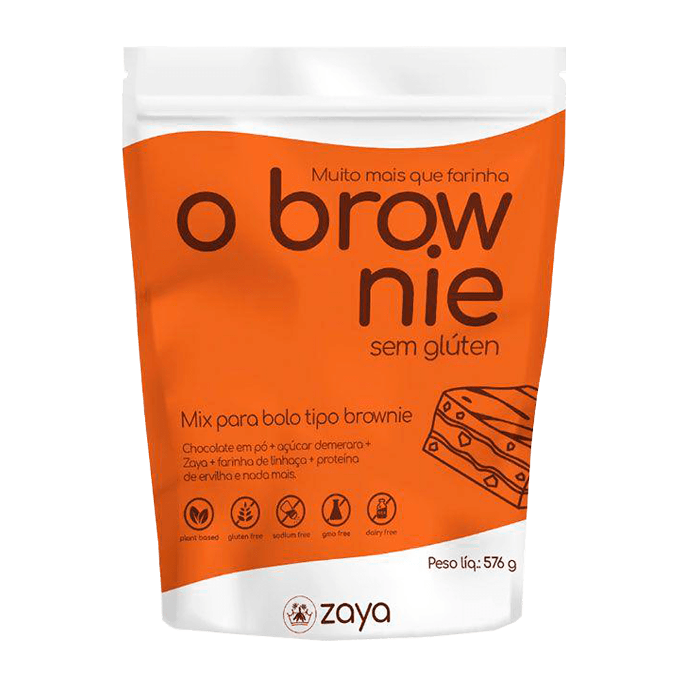 O Brownie Mix 576g Zaya Flour
