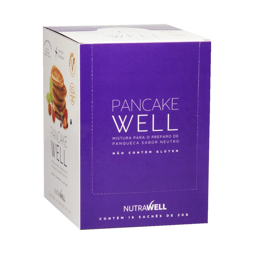 Mistura Para Panqueca Vegana Box Nutrawell