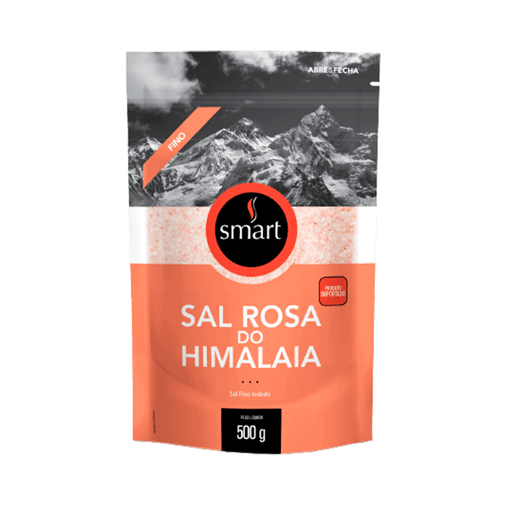 Sal Rosa do Himalaia Fino 1kg Smart