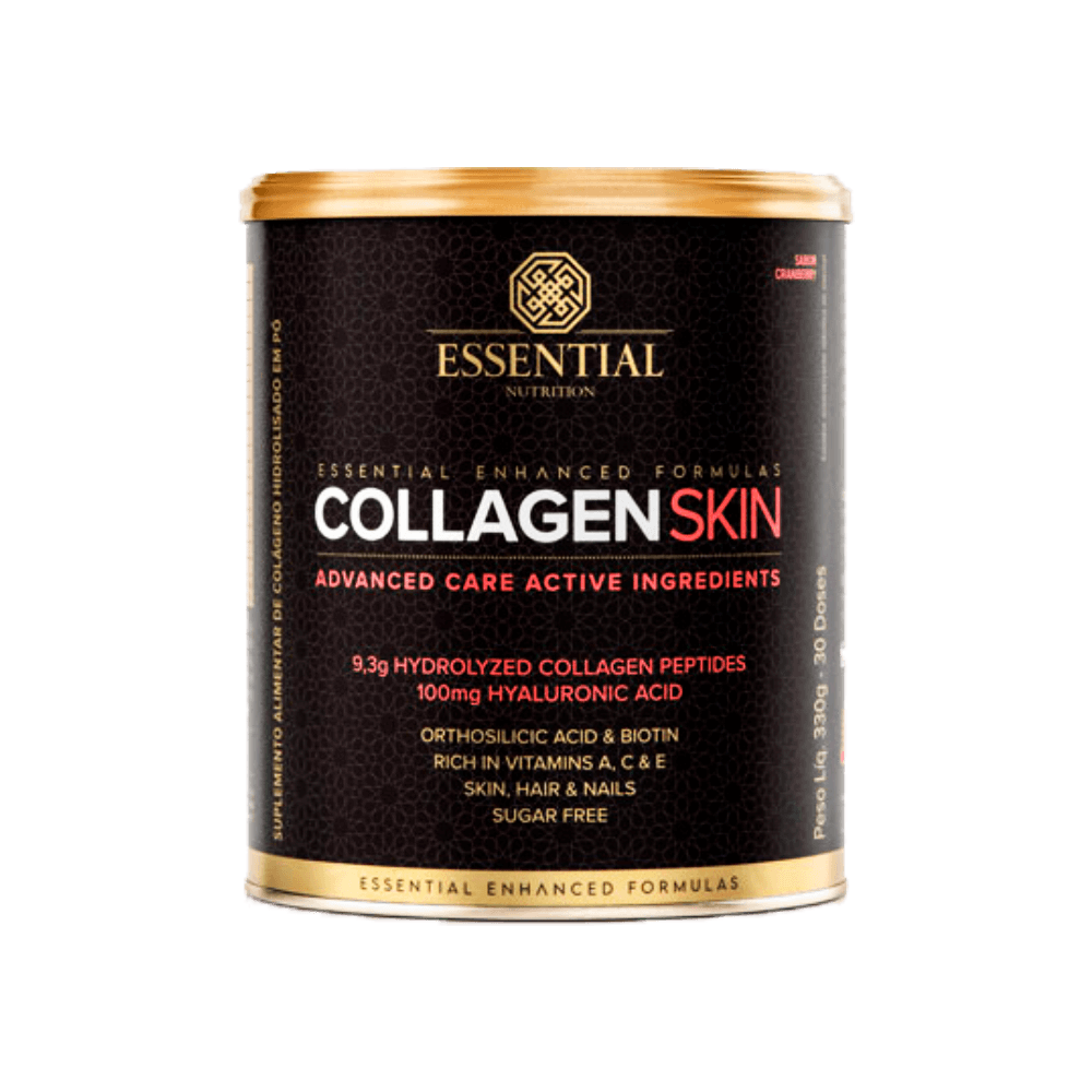 Colágeno Skin Cranberry 330g Essential Nutrition