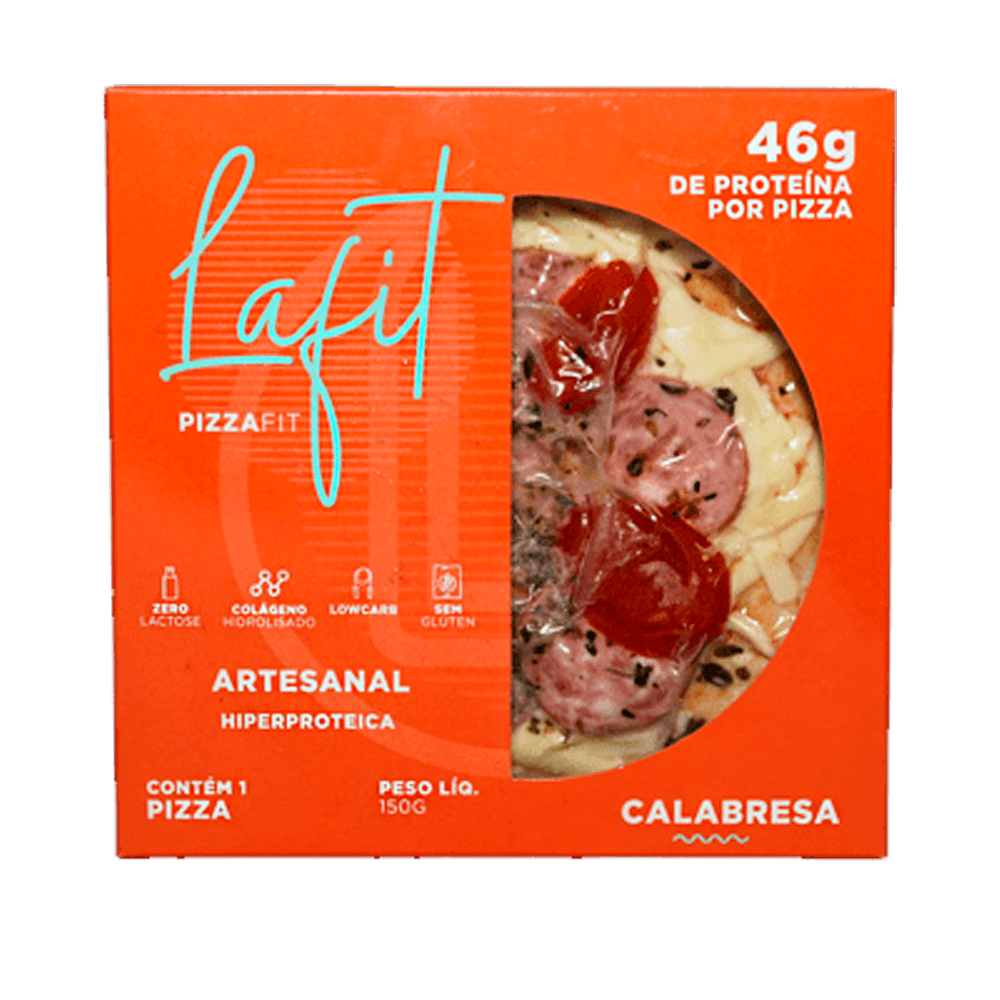 Mini Pizza Calabresa 150g Lafit
