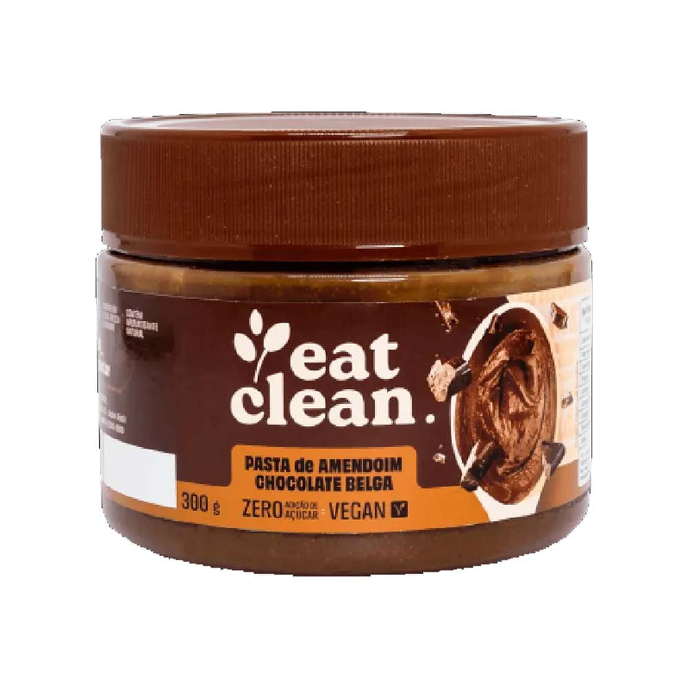 Pasta de Amendoim com Chocolate Belga 300g Eat Clean