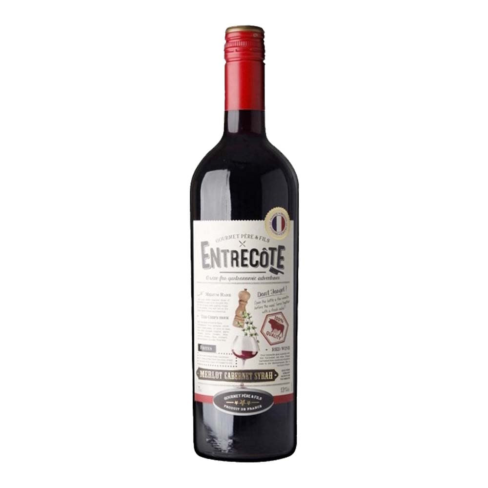 Vinho Entrecôte Merlot - Cabernet - Syrah 750ml