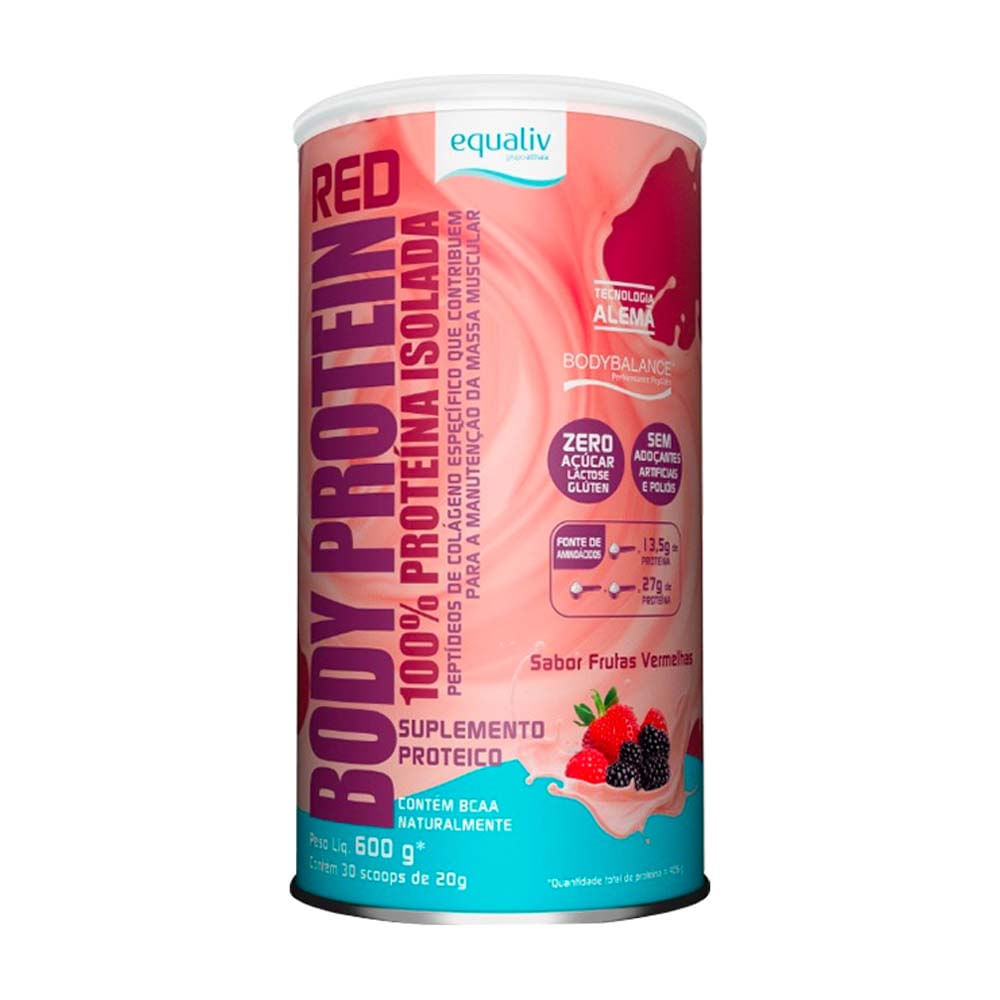 Body Protein Red 600g Equaliv