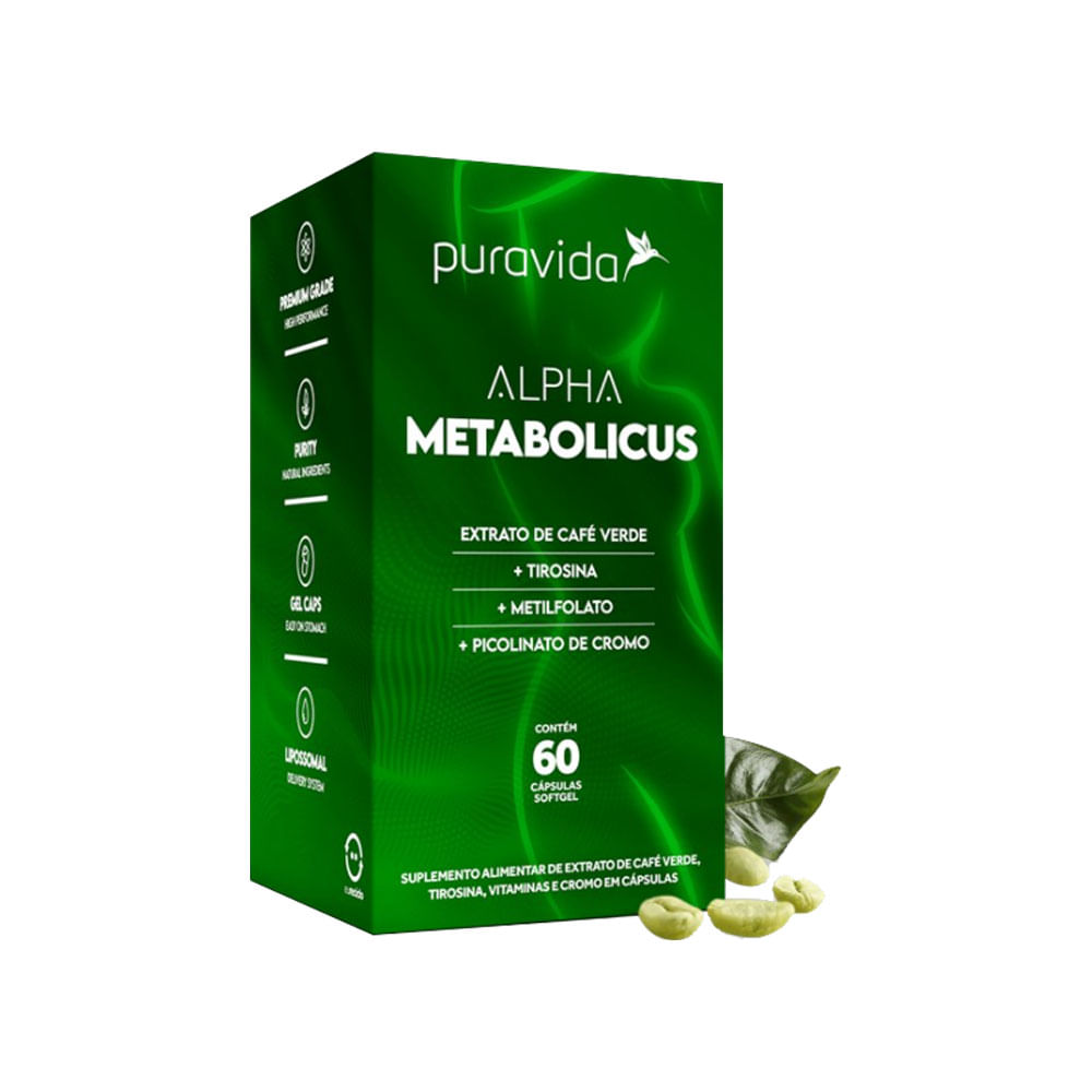 Alpha Metabolicus 60 Cápsulas PuraVida