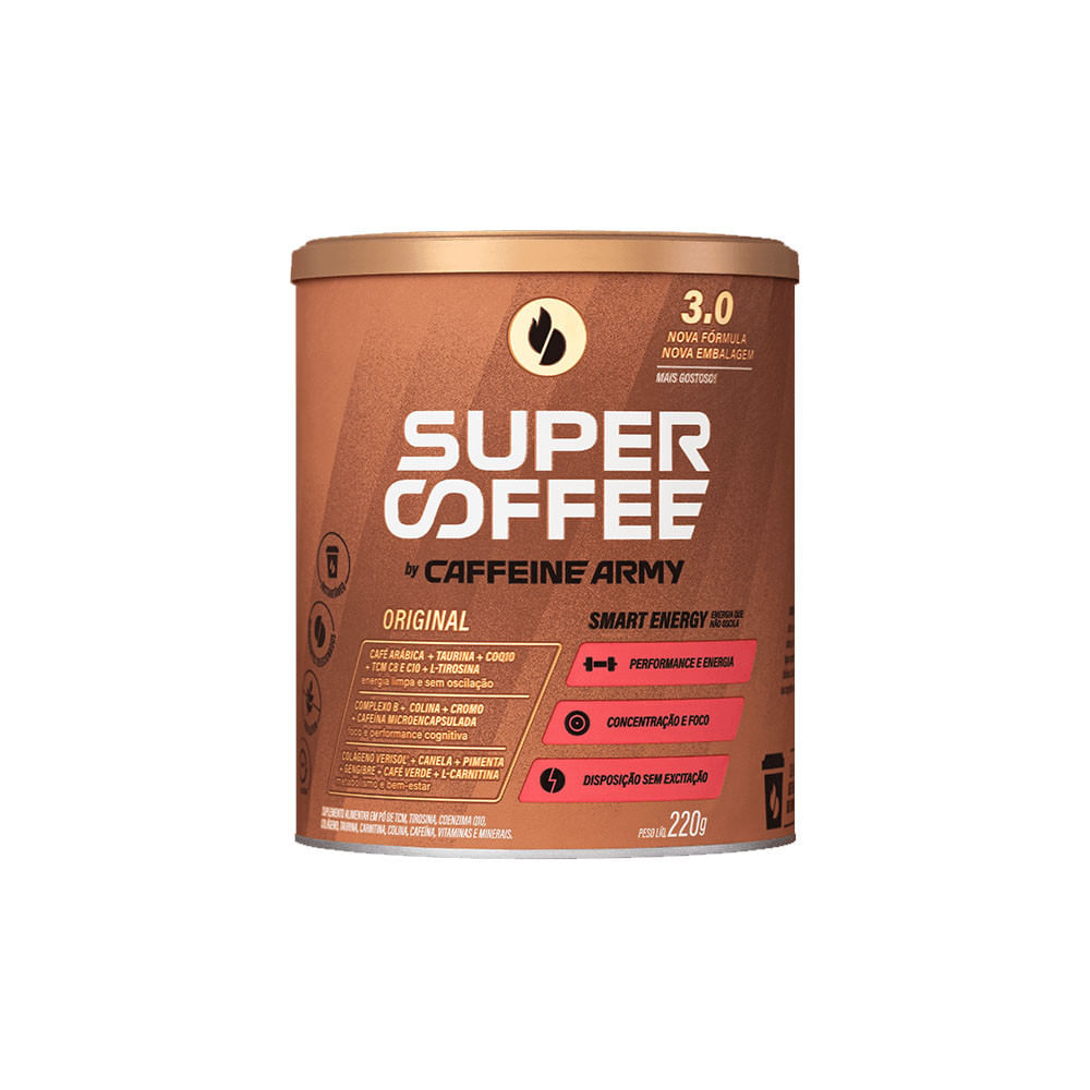 SuperCoffee 3.0 Original 220g Caffeine Army