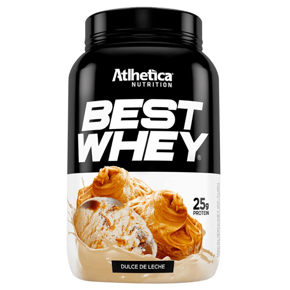 Best Whey Protein Dulce de Leche 900g Atlhetica Nutrition