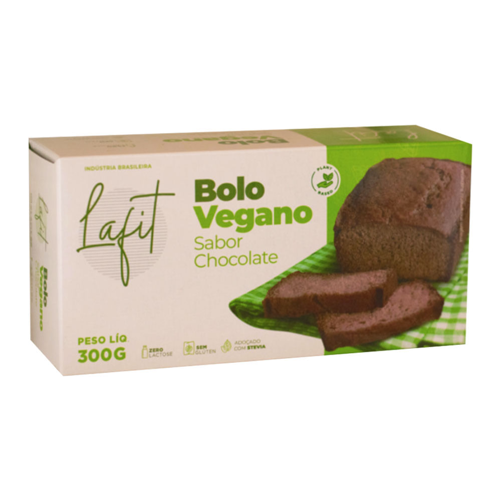 Bolo Vegano de Chocolate 300g Lafit