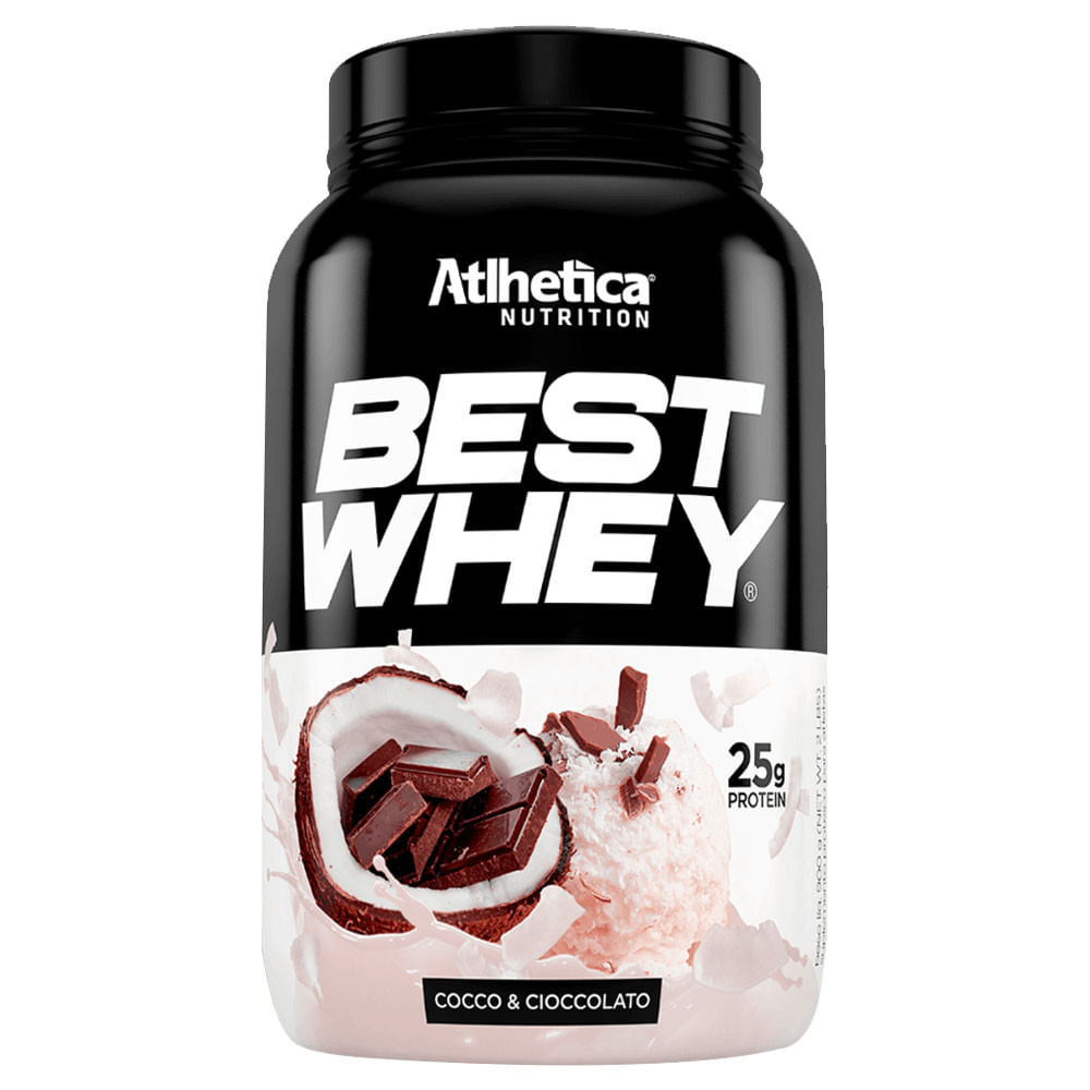 Best Whey Protein Cocco Cioccolato 900g Atlhetica Nutrition