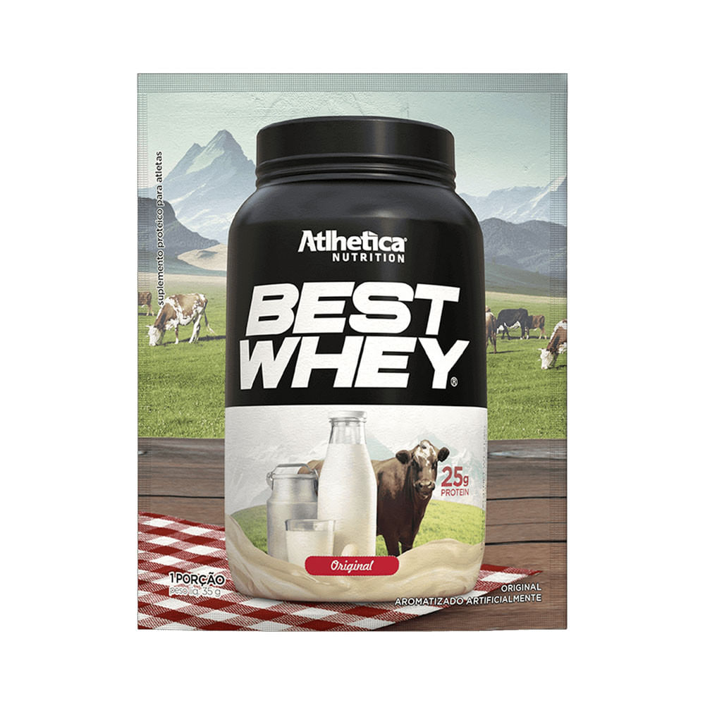 Best Whey Protein Original 35g Atlhetica Nutrition