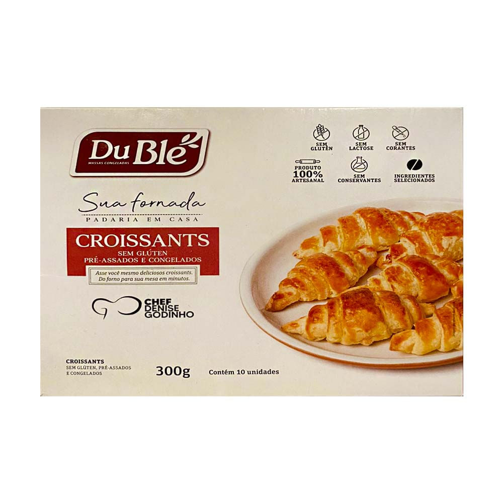 Croissants Sem Glúten 300g Du Blé