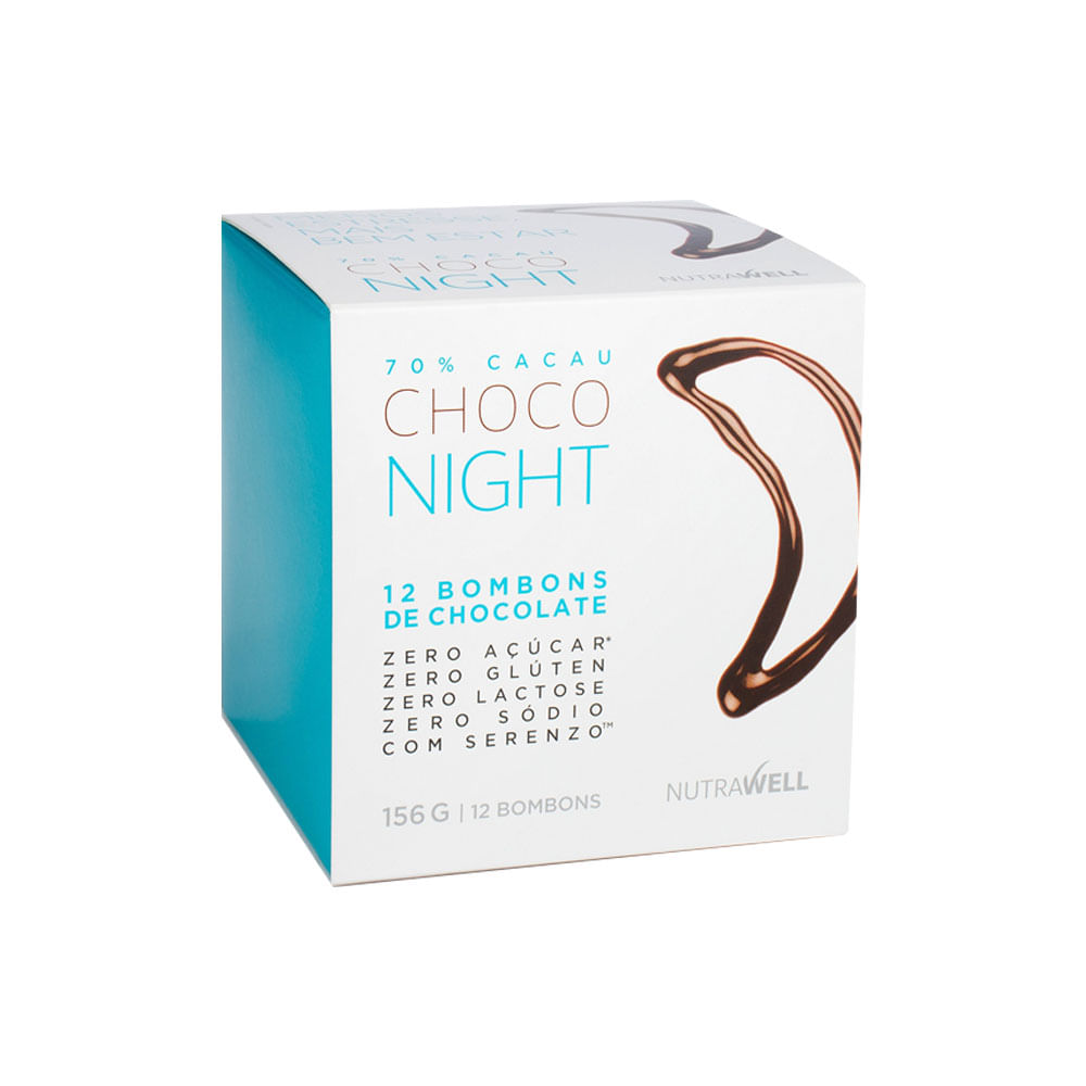 Chocolate Choco Night 70% Cacau 156g Nutrawell