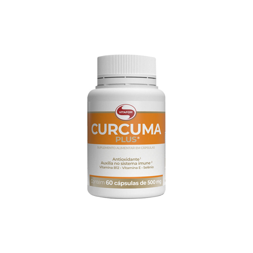 Curcuma Plus 60 Cápsulas Vitafor
