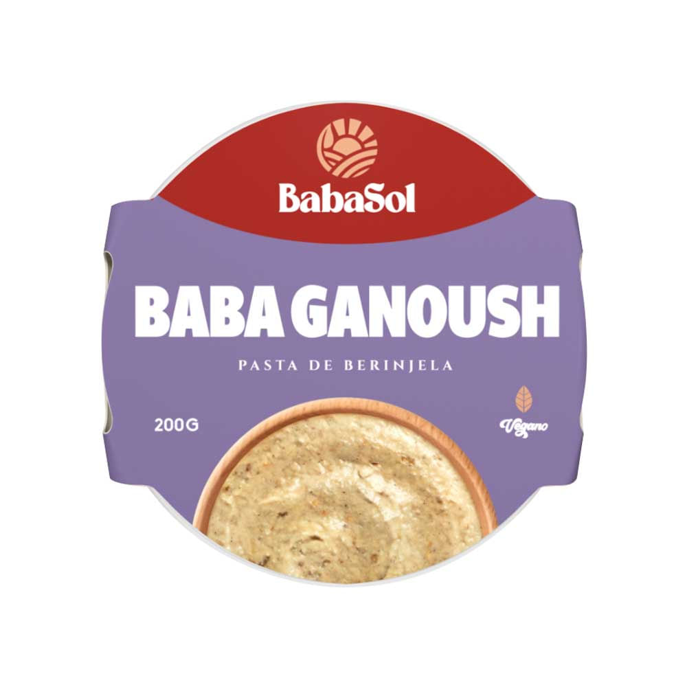 Baba Ganoush Pasta de Berinjela 200g Baba Sol