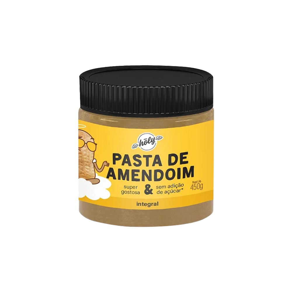 Pasta de Amendoim Integral 450g Holy Nuts