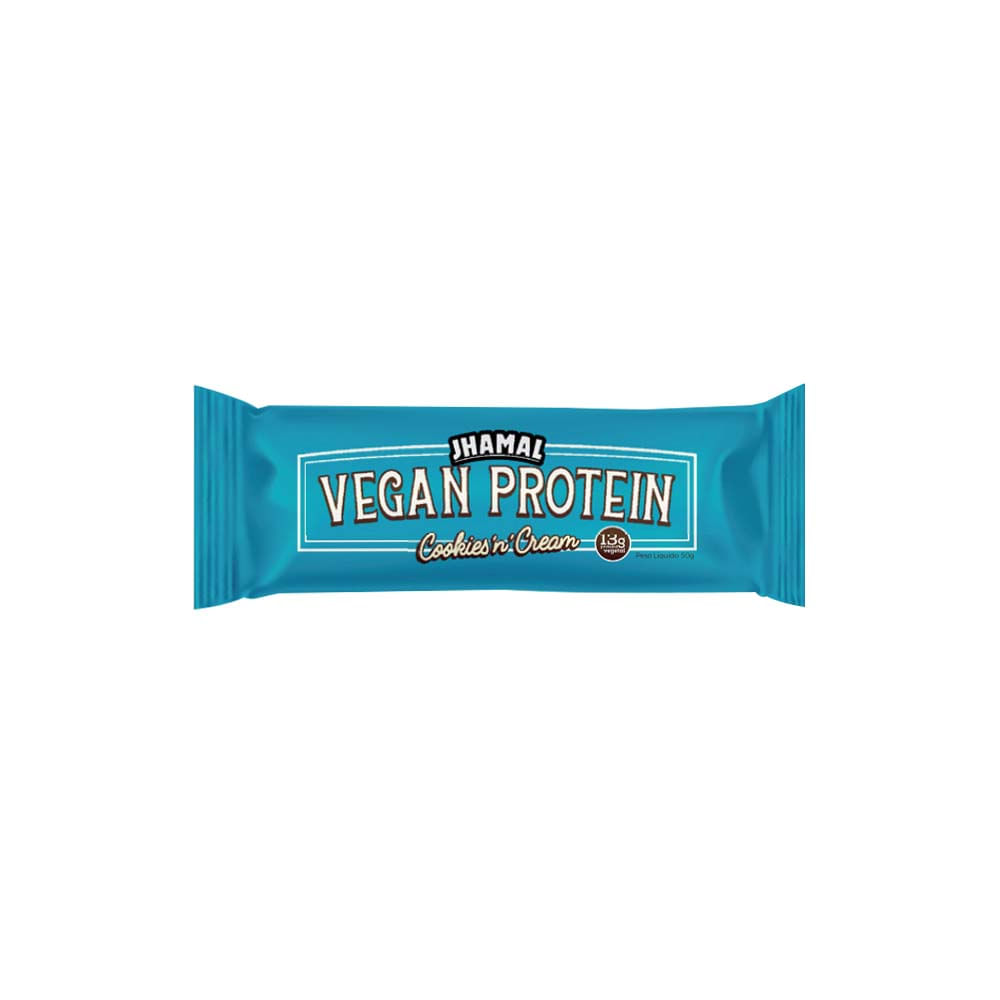 Barra Vegan Protein Cookies Cream 50g Jhamal