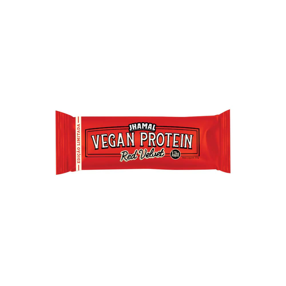 Barra Vegan Protein Red Velvet 50g Jhamal
