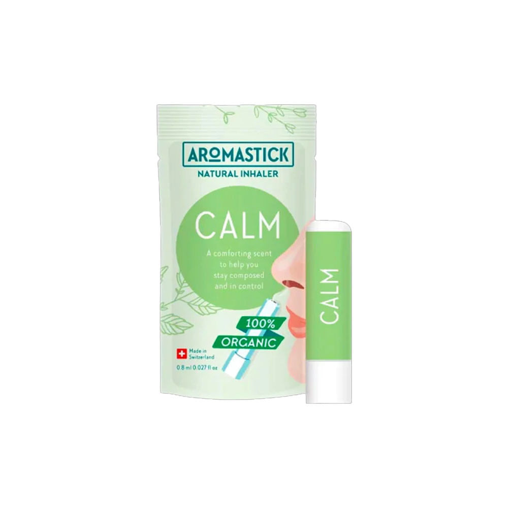Aromastick Calm Inalador Nasal Orgânico e Natural Calmante 0,8ml