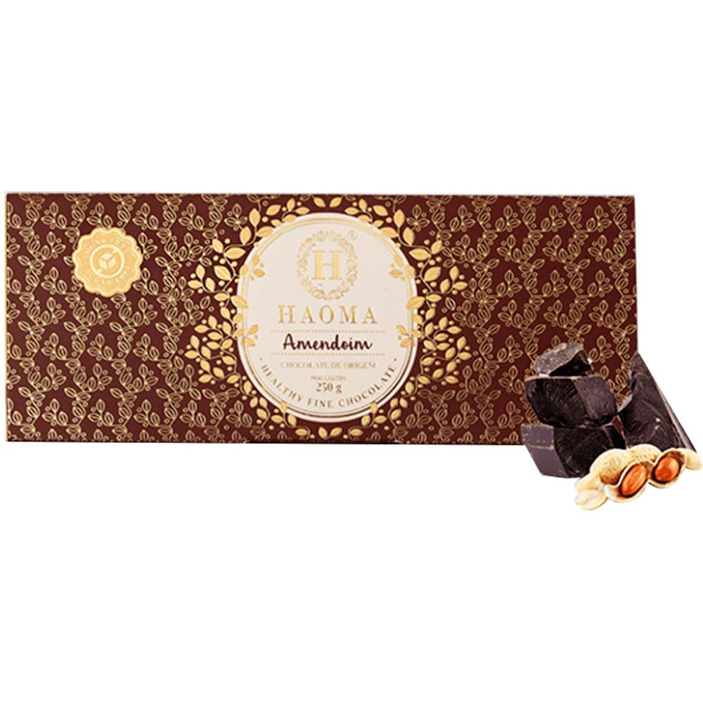 Barra de Chocolate com Recheio de Amendoim 250g Haoma