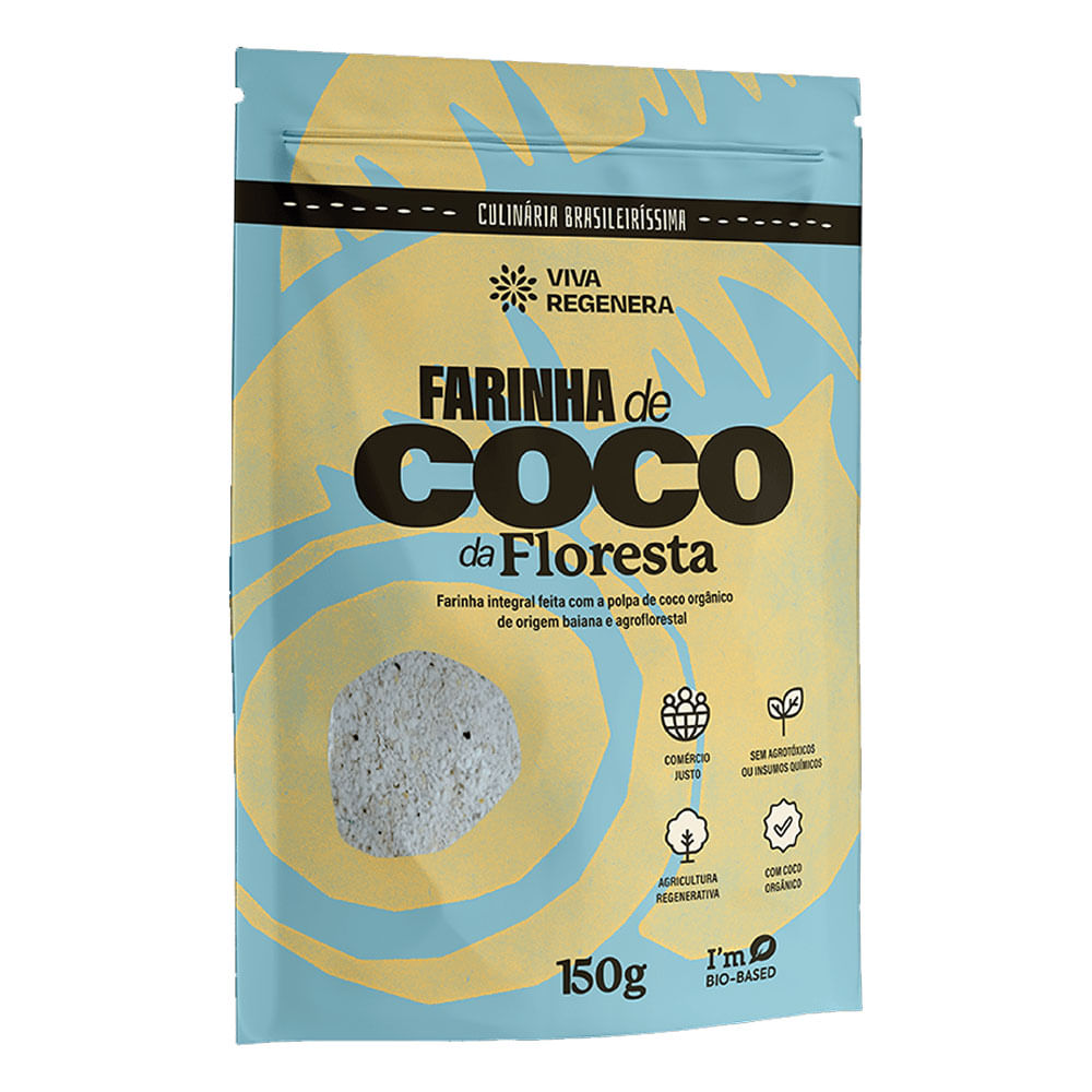 Farinha de Coco da Floresta 150g Regenera