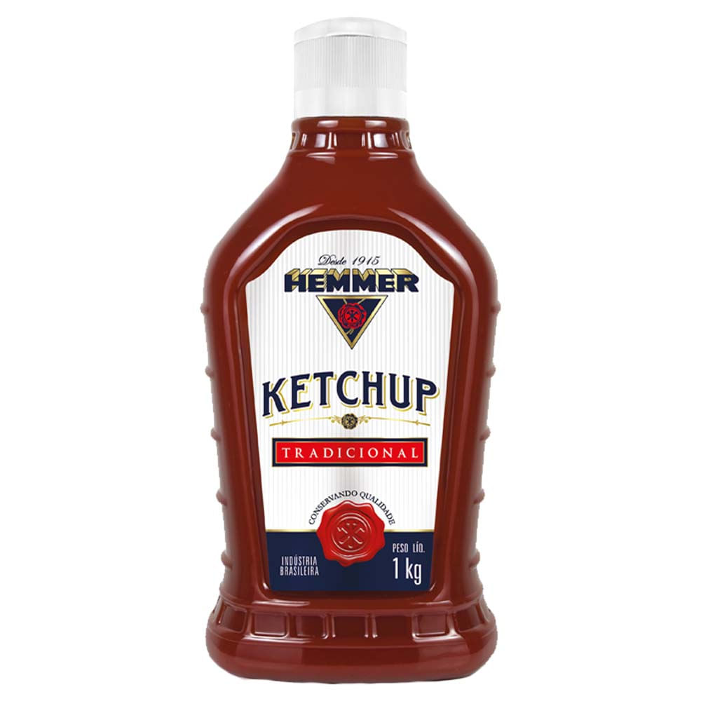 Ketchup Tradicional 1Kg Hemmer
