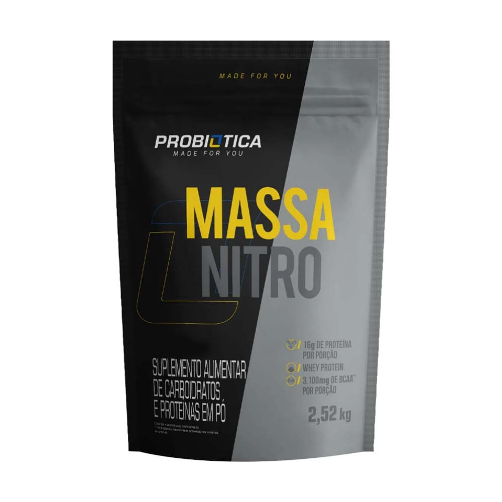 Massa Nitro Refil Chocolate 2,52kg Probiótica