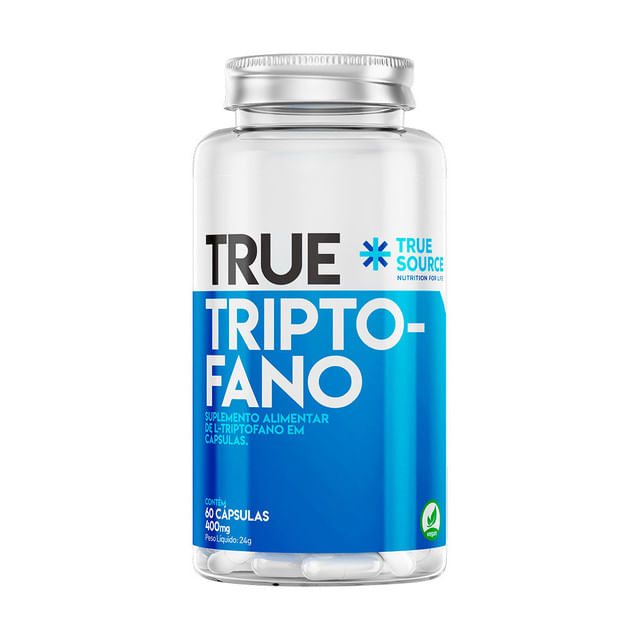 True Triptofano 60 Cápsulas True Source