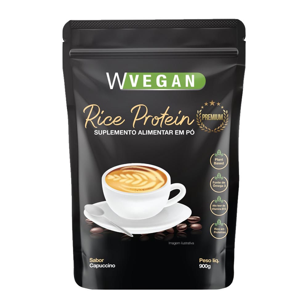 Rice Protein Cappuccino 900g WVegan