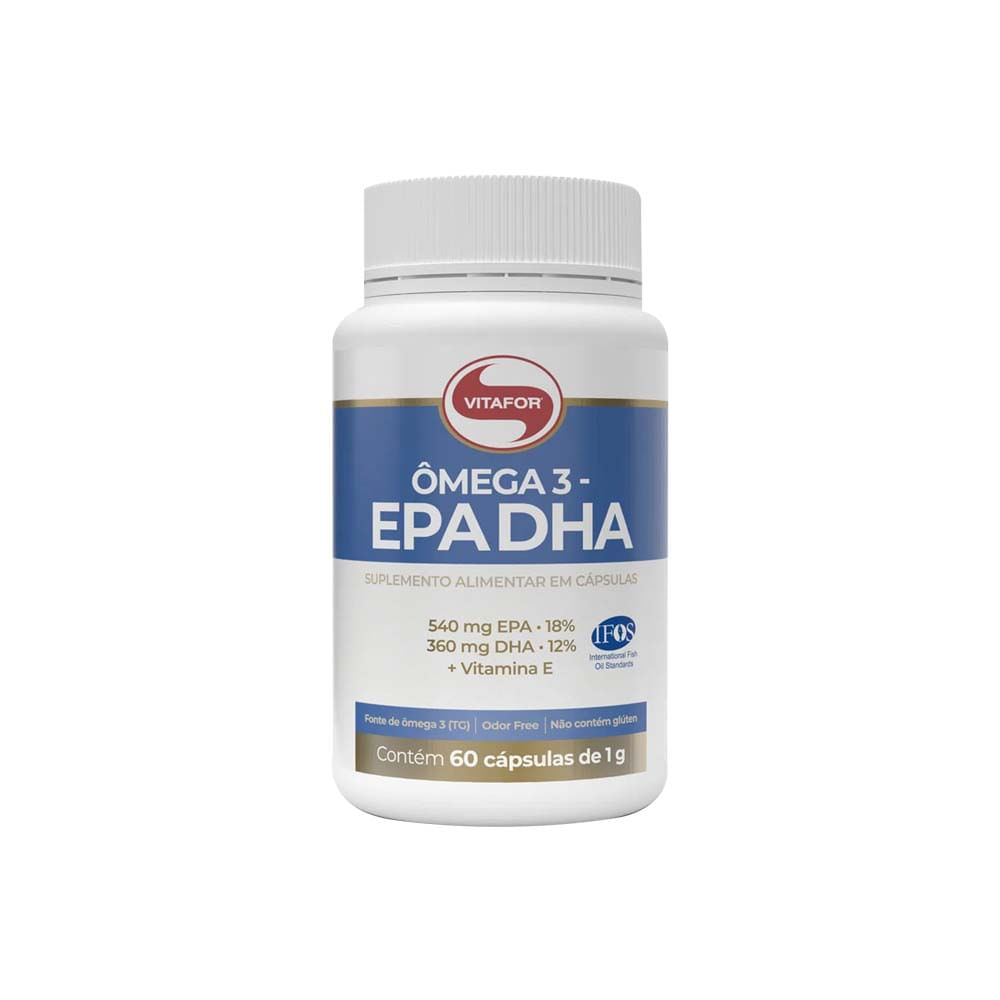 Ômega 3 EPA DHA 60 Cápsulas Vitafor