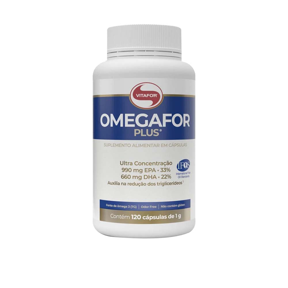 Ômega Omegafor Plus 60 Cápsulas Vitafor