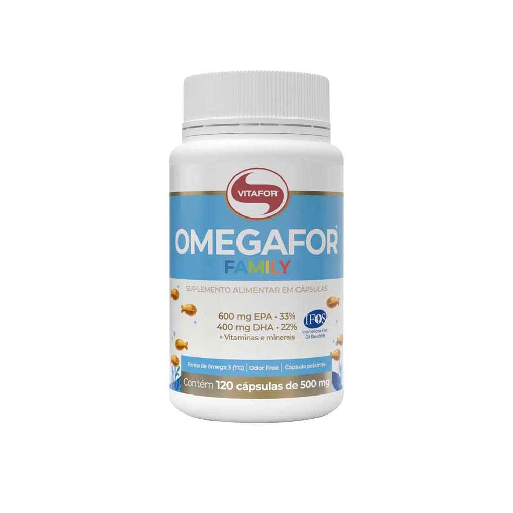 Omegafor Family 120 Cápsulas Vitafor