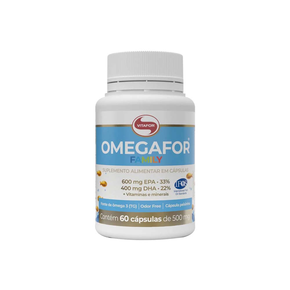 Omegafor Family 60 Cápsulas Vitafor