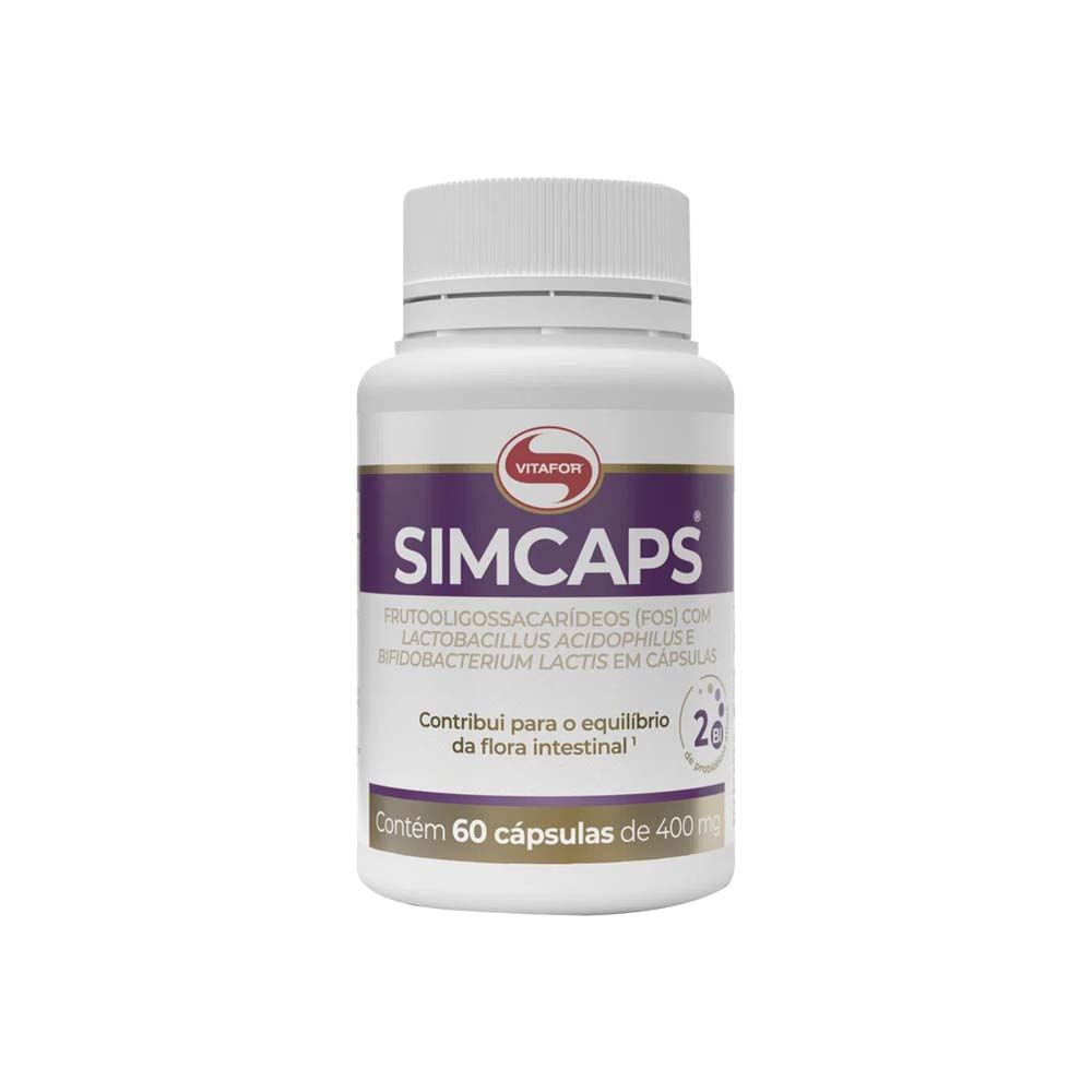 Probióticos Simcaps 60 Cápsulas Vitafor
