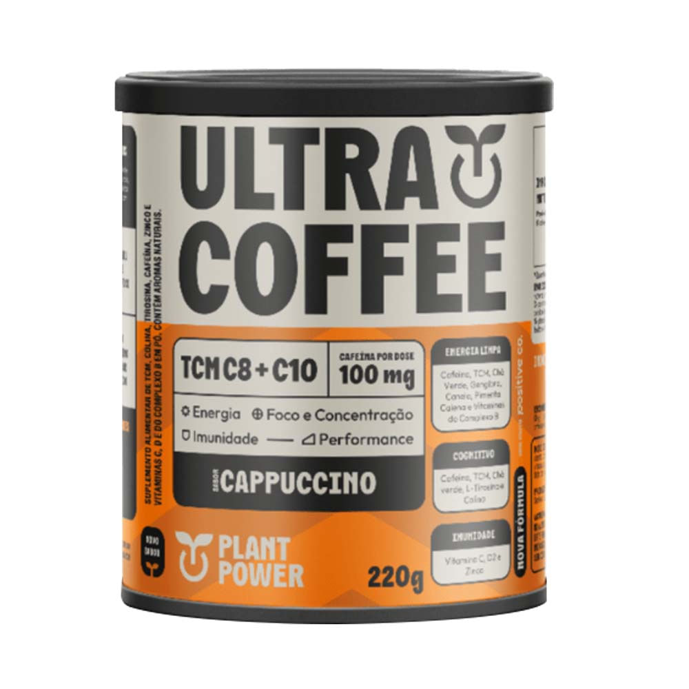 Ultracoffee Cappuccino 220g Plant Power