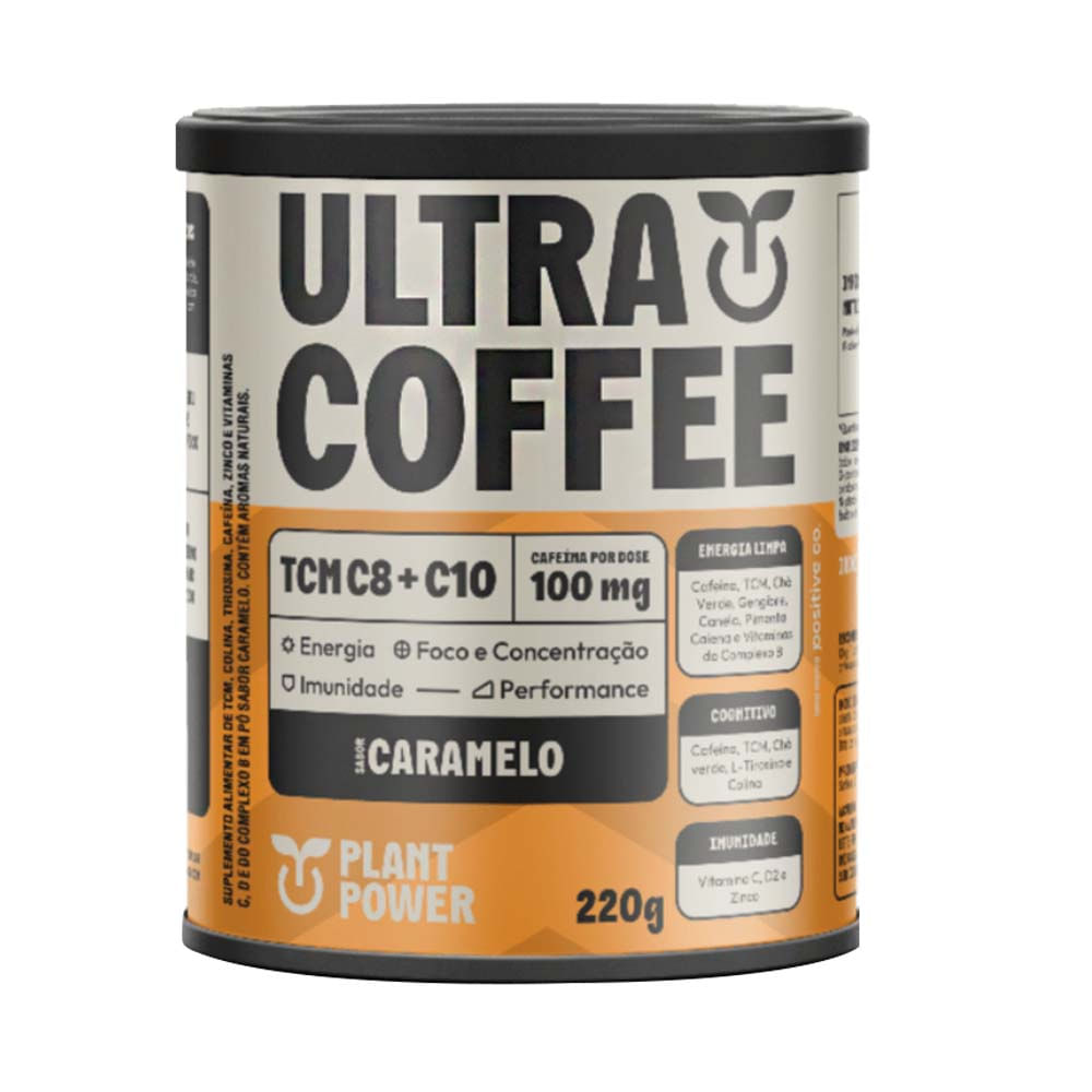 Ultracoffee Caramelo 220g Plant Power