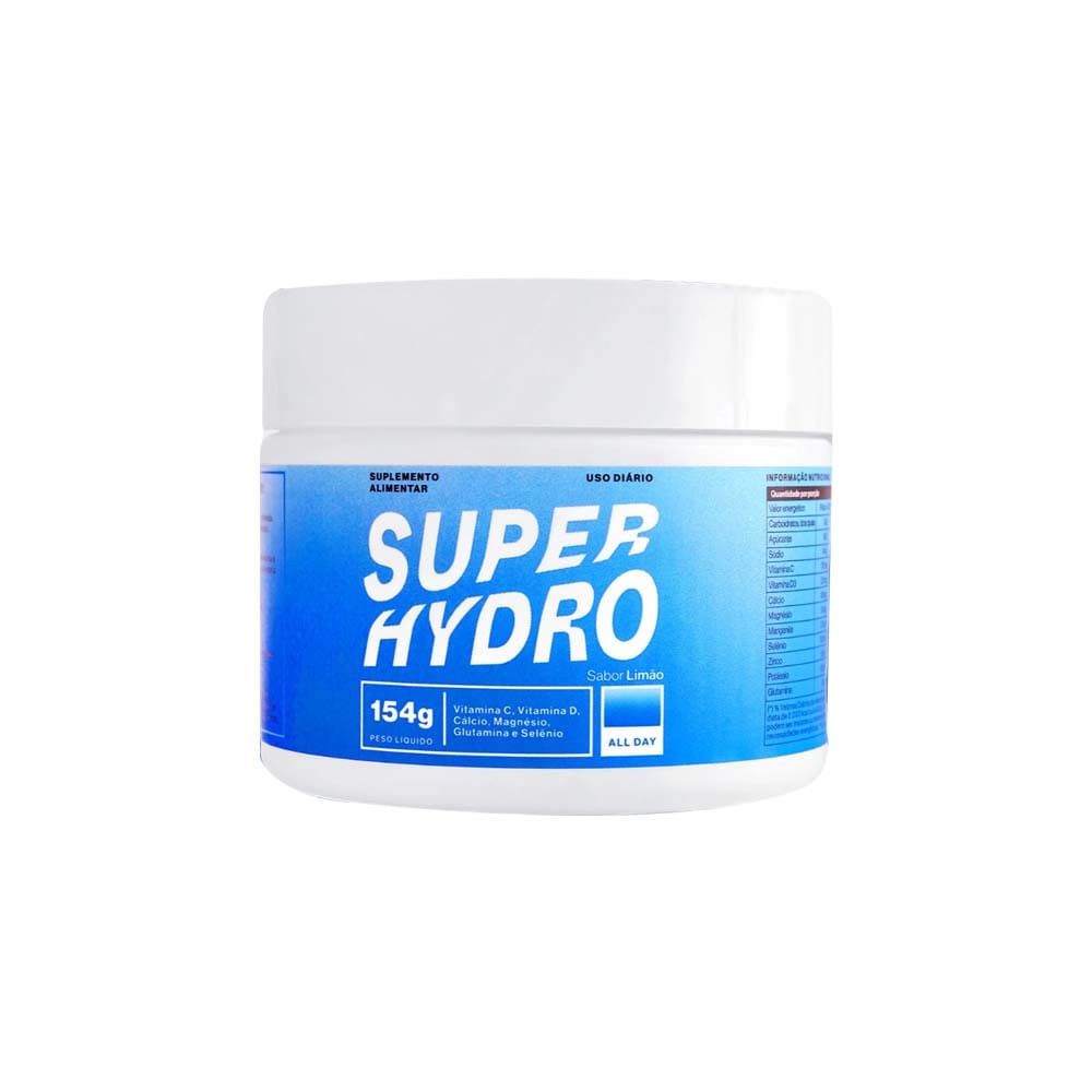 Super Hydro All Day Limão 154g Puri Wellness