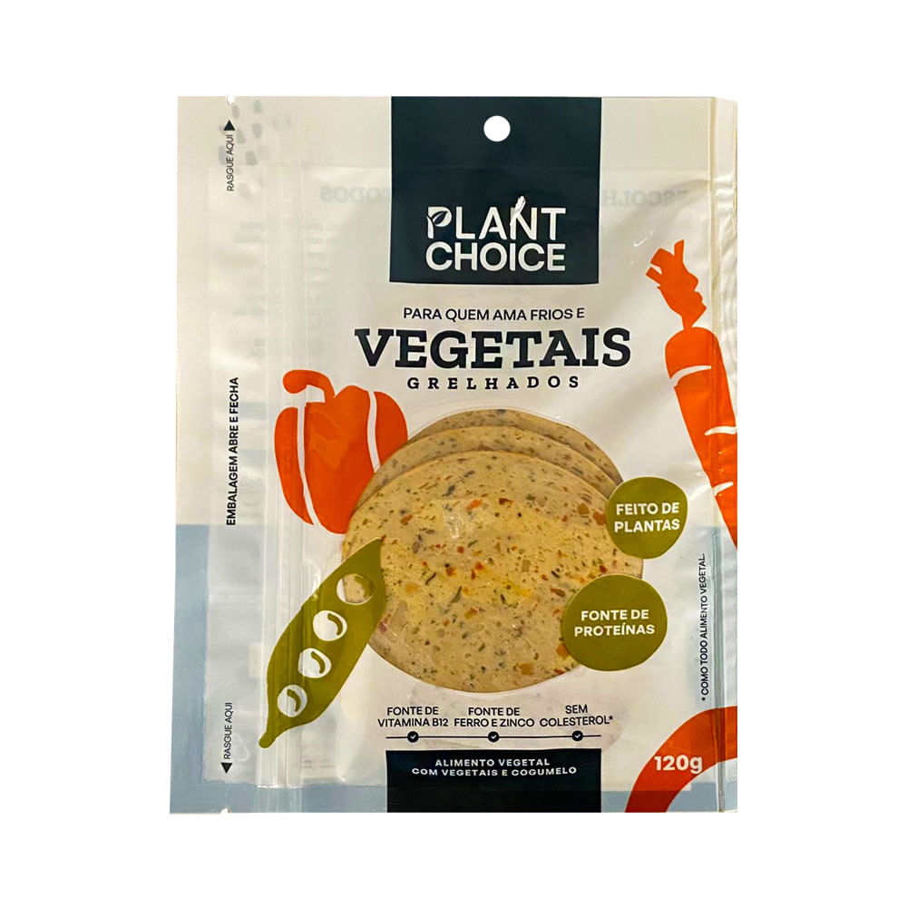 Frios Vegano de Vegetais 120g Plant Choice
