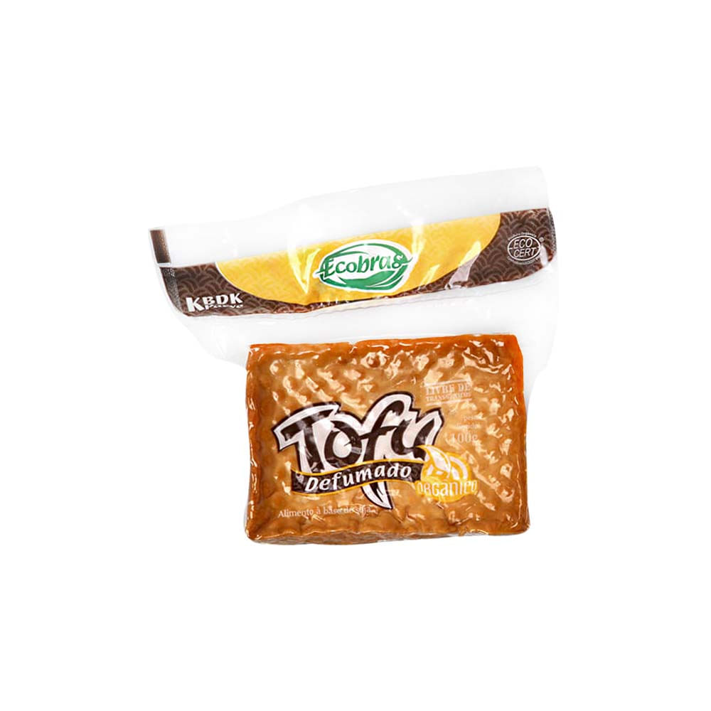 Tofu Orgânico Defumado 100g Ecobras